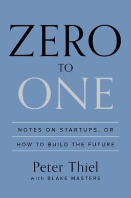 Cover of Zero to One